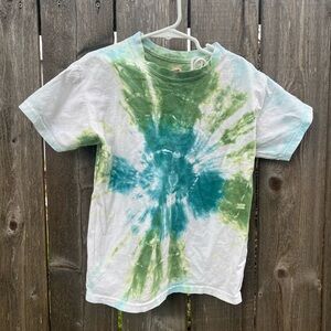 Tie dye Hanes tee kids Small GUC